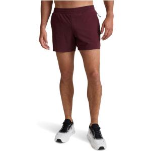 Beyond Yoga Men’s Run 5 Lined Short(Deep Maroon)