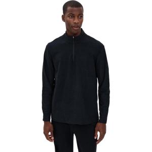 Beyond Yoga Men’s SPACEDYE TERRAIN MENS QUARTER ZIP PULLOVER(Darkest Night)