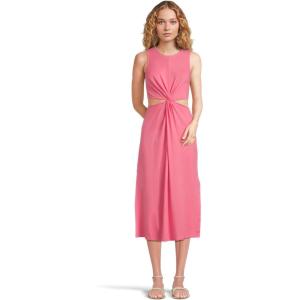 Beyond Yoga Women’s Around The World Front Twist Dress(Carnation Pink)