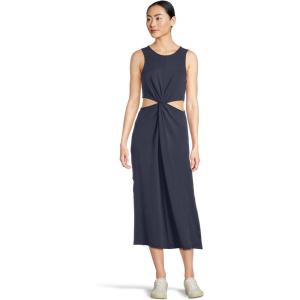 Beyond Yoga Women’s Around The World Front Twist Dress(Nocturnal Navy)