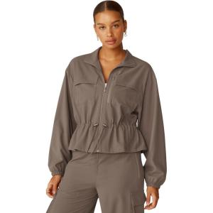Beyond Yoga Womens City Chic JacketCoat(Dune)