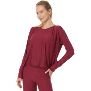 Beyond Yoga Women’s Featherweight Daydreamer Pullover(Bordeaux Heather)