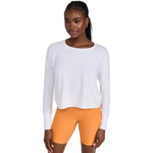 Beyond Yoga Women’s Featherweight Daydreamer Pullover(Cloud White)