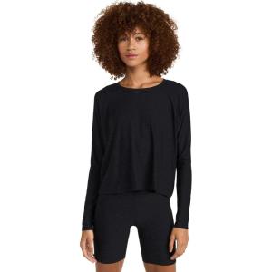Beyond Yoga Women’s Featherweight Daydreamer Pullover(Darkest Night)