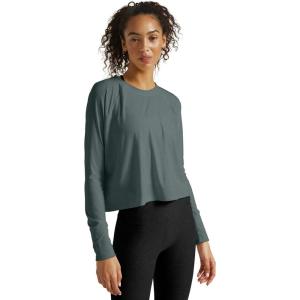 Beyond Yoga Women’s Featherweight Daydreamer Pullover(Storm Heather)