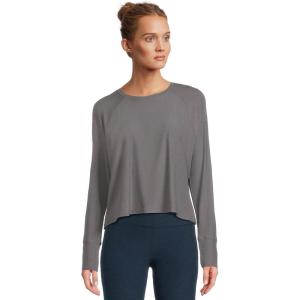 Beyond Yoga Women’s Featherweight Daydreamer Pullover(True Gray Heather)