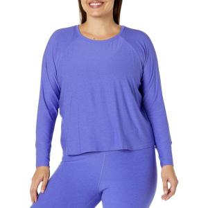 Beyond Yoga Women’s Featherweight Daydreamer Pullover(Ultra Violet Heather)