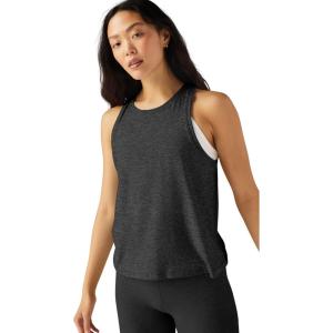 Beyond Yoga Women’s Featherweight Rebalance Tank(Black-charcoal)