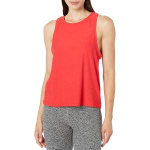 Beyond Yoga Women’s Featherweight Rebalance Tank(Candy Apple Red Heather)