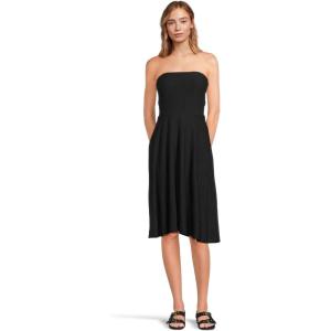 Beyond Yoga Women’s Featherweight Strapless Dress(Darkest Night)