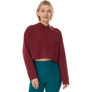 Beyond Yoga Women’s Happiness Cropped Hoodie(California Merlot)