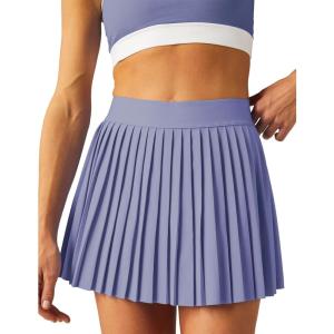 Beyond Yoga Women’s If You Pleats Mini Skirt(Periwinkle Cloud)