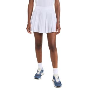 Beyond Yoga Women’s If You Pleats Mini Skirt(True White)