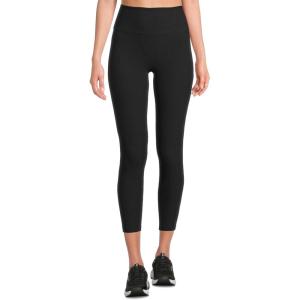 Beyond Yoga Women’s Impulse Ribbed High Waisted Midi Legging(Black Onyx)