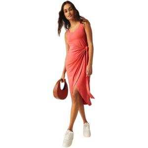 Beyond Yoga Women’s Intrigue Midi Dress(Coral Glow)