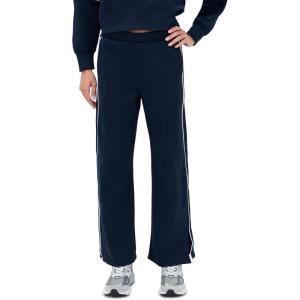 Beyond Yoga Women’s LuxeFleece Piper Wide Leg Pants(Nocturnal Navy)