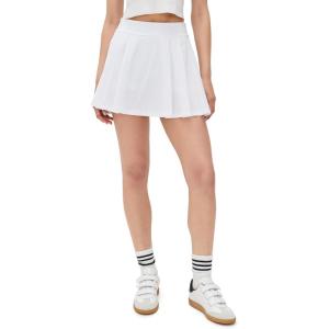 Beyond Yoga Women’s Score Pleated Skirt(True White)