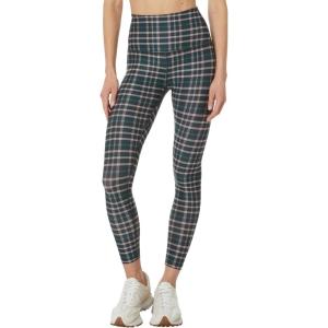 Beyond Yoga Women’s Spacedye Caught in The Midi HW Leggings(Preppy Plaid)