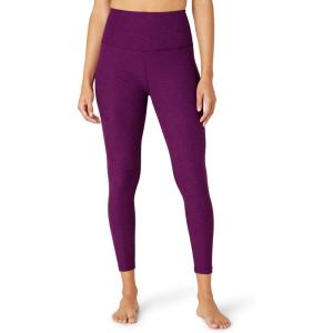 Beyond Yoga Women’s Spacedye Caught in The Midi High Waisted Legging(Aubergine-beet)