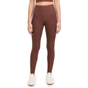 Beyond Yoga Women’s Spacedye Caught in The Midi High Waisted Legging(Bold Mocha Heather)
