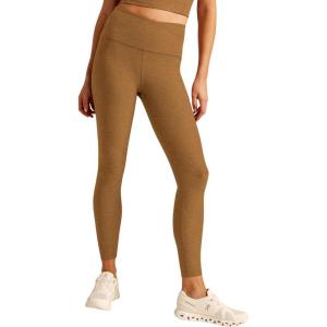 Beyond Yoga Women’s Spacedye Caught in The Midi High Waisted Legging(Carmel Toffee Heather)