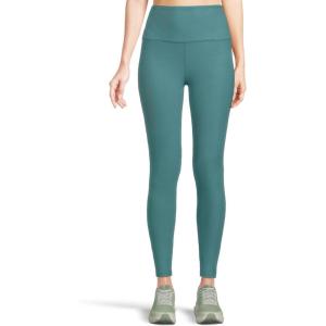 Beyond Yoga Women’s Spacedye Caught in The Midi High Waisted Legging(Deep Aqua Heather)