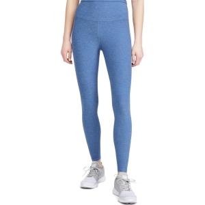 Beyond Yoga Women’s Spacedye Caught in The Midi High Waisted Legging(Denim Blue)