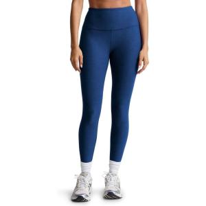Beyond Yoga Women’s Spacedye Caught in The Midi High Waisted Legging(Marine Blue Heather)