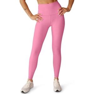 Beyond Yoga Women’s Spacedye Caught in The Midi High Waisted Legging(Pink Bloom Heather)