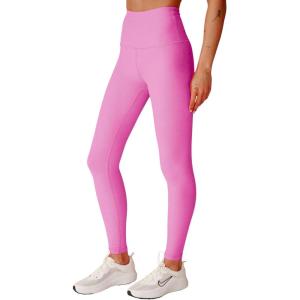 Beyond Yoga Women’s Spacedye Caught in The Midi High Waisted Legging(Pink Hype Heather)