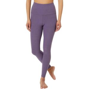 Beyond Yoga Women’s Spacedye Caught in The Midi High Waisted Legging(Purple Haze Heather)
