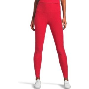 Beyond Yoga Women’s Spacedye Caught in The Midi High Waisted Legging(Ruby Red Heather)