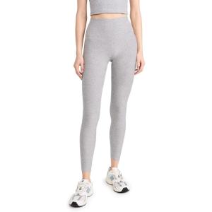 Beyond Yoga Women’s Spacedye Caught in The Midi High Waisted Legging(Silver Mist)