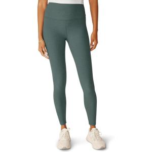 Beyond Yoga Women’s Spacedye Caught in The Midi High Waisted Legging(Storm Heather)