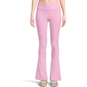 Beyond Yoga Women’s Spacedye Foldover Bootcut Pant(Pink Haze Heather)