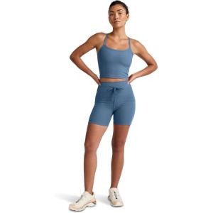 Beyond Yoga Women’s Spacedye Go Pocket 5″ Short(Washed Denim)