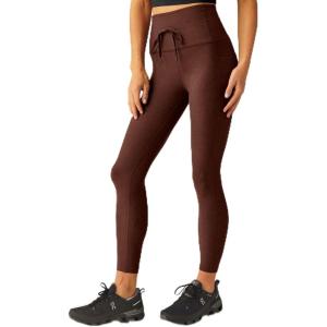 Beyond Yoga Women’s Spacedye Go Pocket Midi Legging(Chocolate Heather)