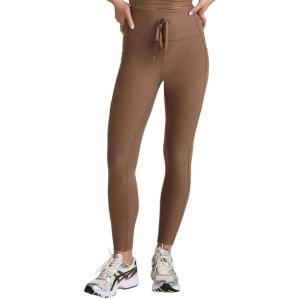 Beyond Yoga Women’s Spacedye Go Pocket Midi Legging(True Chocolate Heather)