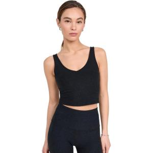 Beyond Yoga Women’s Spacedye Good Day Cropped Tank(Darkest Night)
