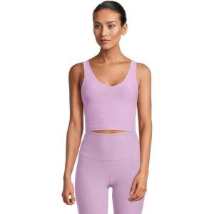 Beyond Yoga Women’s Spacedye Good Day Cropped Tank(Lilac Petal Heather)