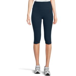 Beyond Yoga Women’s Spacedye High Waisted Pedal Pusher Leggings(Nocturnal Navy)