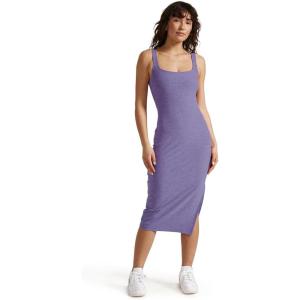 Beyond Yoga Women’s Spacedye Icon Midi Dress(Indigo Heather)