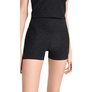 Beyond Yoga Women’s Spacedye Keep Pace 3″ Shorts(Darkest Night)