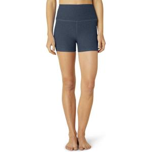 Beyond Yoga Women’s Spacedye Keep Pace 3″ Shorts(Nocturnal Navy)