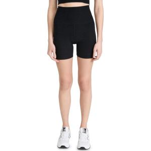 Beyond Yoga Women’s Spacedye Keep Pace 5″ Short(Darkest Night)