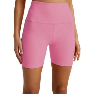 Beyond Yoga Women’s Spacedye Keep Pace 5″ Short(Pink Bloom Heather)