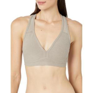 Beyond Yoga Women’s Spacedye Lift Your Spirits Bra(Birch Heather)