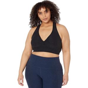 Beyond Yoga Women’s Spacedye Lift Your Spirits Bra(Darkest Night)