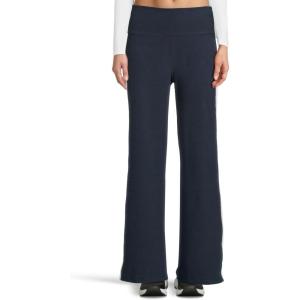 Beyond Yoga Women’s Spacedye Line Up Wide Leg Pant(Nocturnal Navy/Cloud White)