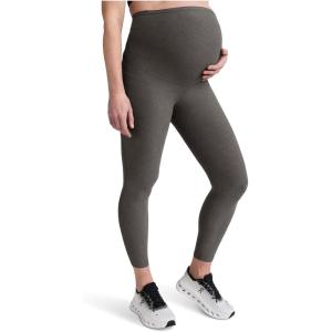 Beyond Yoga Women’s Spacedye Love The Bump Maternity Pocket Midi Legging(True Gray Heather)